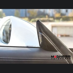 Porsche 911 Interior Door Triangle - A Pillar - Carbon Fiber