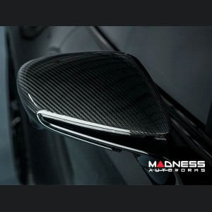  Porsche 992 Mirror Covers - Carbon Fiber - RHD