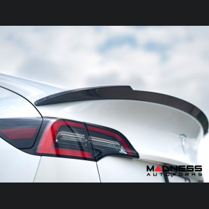 Tesla Model Y Rear Spoiler - Carbon Fiber - Estremo