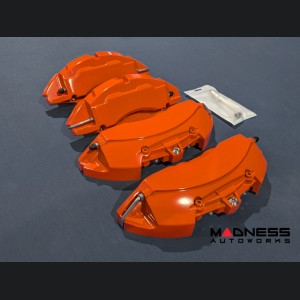 Tesla Model Y Brake Caliper Cover Kit - RWD - Set of 4 - Orange