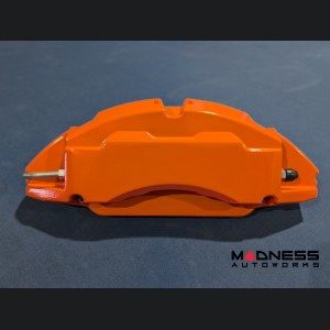 Tesla Model Y Brake Caliper Cover Kit - AWD - Set of 2 - Orange