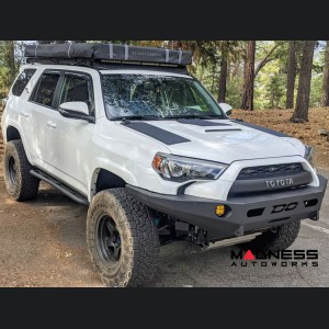 Toyota 4Runner Flexible Solar Panel Kit - Complete Kit w/ Waterproof Controller + Hood Decal - 4th&5th Gen w/ Hood Scoop - 80W