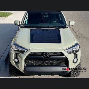 Toyota 4Runner Flexible Solar Panel Kit - Complete Kit w/ Waterproof Controller + Hood Decal - 4th&5th Gen w/o Hood Scoop - 100W