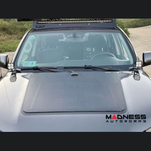 Toyota 4Runner Flexible Solar Panel Kit - Complete Kit w/ Waterproof Controller + Hood Decal - 4th&5th Gen w/o Hood Scoop - 100W