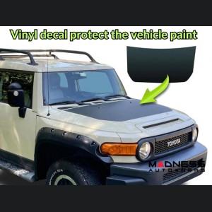 Toyota FJ Cruiser Flexible Solar Panel Kit - Complete Kit w/ Waterproof Controller + Hood Decal - 105W