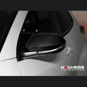 Toyota GR Yaris Mirror Covers - Carbon Fiber - Full Replacements