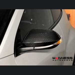 Toyota GR Yaris Mirror Covers - Carbon Fiber - Full Replacements