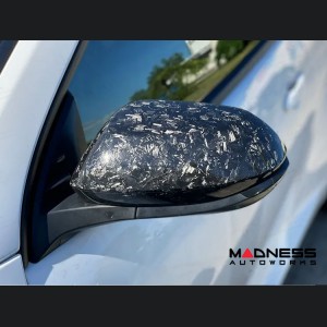 Toyota GR Yaris Mirror Covers - Carbon Fiber - Full Replacements - Forged