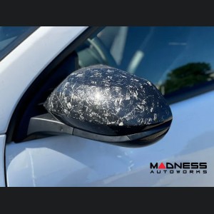 Toyota GR Yaris Mirror Covers - Carbon Fiber - Full Replacements - Forged