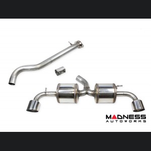 Toyota GR Yaris Performance Exhaust - Axle-Back - Straight Through - Polished Tips - InoXcar Racing