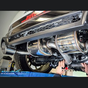 Toyota GR Yaris Performance Exhaust - Axle-Back - Straight Through - Polished Tips - InoXcar Racing