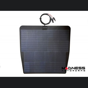 Toyota Rav4 Flexible Solar Panel Kit - Complete Kit w/ Waterproof Controller + Hood Decal - 5th Gen - 85W