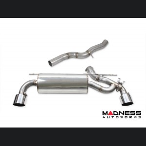 Toyota Supra Performance Exhaust - 2.0L Turbo - Rear Section - Electronic Valves - Chrome Tips - InoXcar Racing 