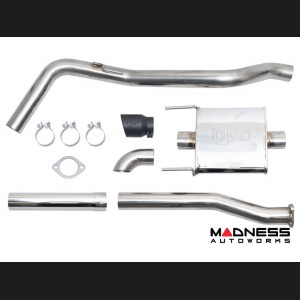 Toyota Tacoma Performance Exhaust - Single Exit - Black Tip