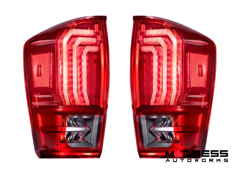 Toyota Tacoma LED Taillights - XB Series - Morimoto - Red