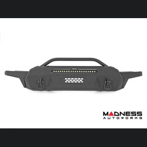 Toyota Tacoma Front Bumper - Winch Mount w/ Black Series Light Bar