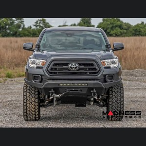 Toyota Tacoma Front Bumper - Winch Mount w/ Black Series Light Bar