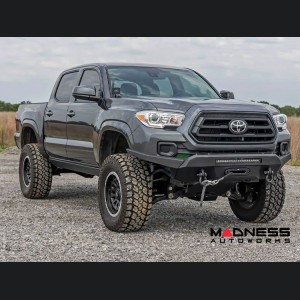 Toyota Tacoma Front Bumper - Winch Mount w/ Black Series Light Bar