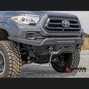 Toyota Tacoma Front Bumper - Winch Mount w/ Black Series Light Bar