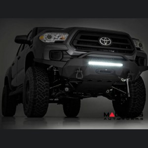 Toyota Tacoma Front Bumper - Winch Mount w/ Black Series Light Bar