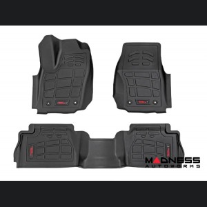 Toyota Tacoma Floor Liners - All Weather - Sure-Fit - Rough Country