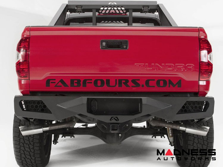 Toyota Tundra Rear Bumper - Vengeance - Fab Fours - (2014 - 2021) - Without Sensors