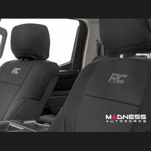 Toyota Tundra Seat Covers - Neoprene - Crew Cab - Front and Rear - Rough Country