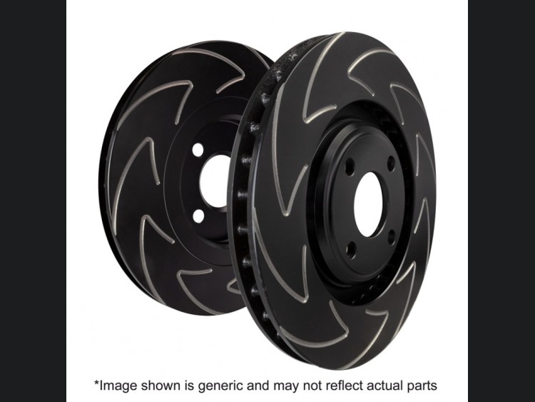 Subaru Impreza Brake Rotor (2) - Rear - EBC - BSD Rear Rotors - Ultra ...