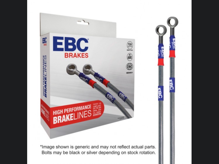 EBC BLMR4113-2F 06-07 Kawasaki Z 750 Front Brake Line main image 1