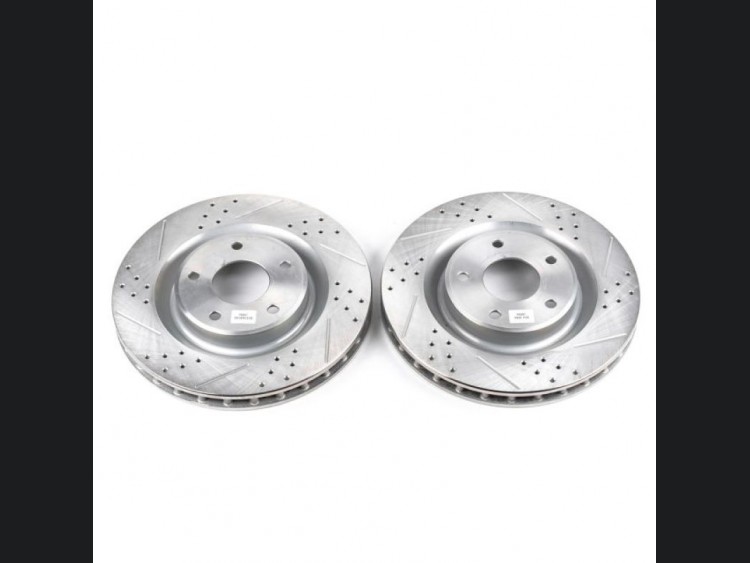 Chevrolet Corvette Brake Rotor (2) - Front - PowerStop - Evolution ...