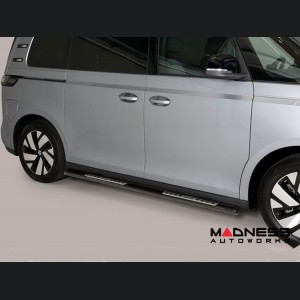 Volkswagen ID Buzz Side Steps - DSP by Misutonida - Black