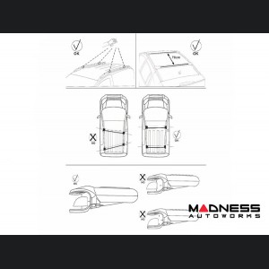 Volkswagen ID. Buzz Roof Rack Cross Bars - Silver - for OEM Roof Rails