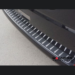 Volkswagen ID. Buzz Bumper Sill Cover - Rear - Carbon Fiber Look