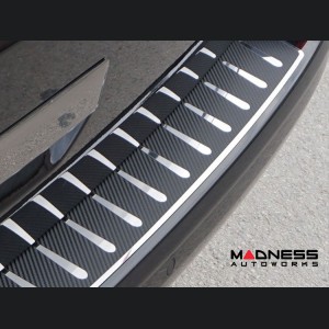 Volkswagen ID. Buzz Bumper Sill Cover - Rear - Carbon Fiber Look