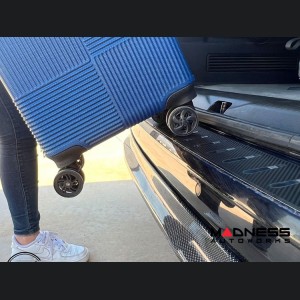 Volkswagen ID. Buzz Bumper Sill Cover - Rear - Carbon Fiber Look