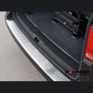 Volkswagen ID. Buzz Bumper Sill Cover - Rear - Brushed Stainless Steel