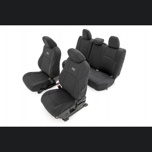 Toyota Tacoma Seat Covers - Front & Rear - Crew Cab - 2WD/4WD (2024)