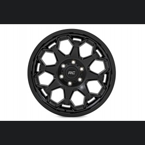 Custom Wheel 80 Series - One-Piece - Semi Gloss Black | 20x9 | 6x5.5 | 0mm - Rough Country 