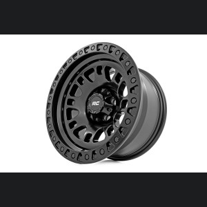 Custom Wheel 82 Series Wheel - One-Piece - Semi Gloss Black | 18x9 | 5x5.0 | 0mm - Rough Country