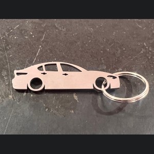 Alfa Romeo Giulia Keychain - silhouette design