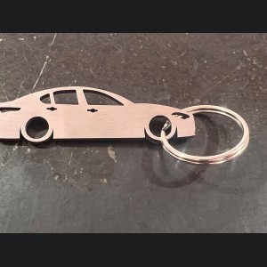 Alfa Romeo Giulia Keychain - silhouette design