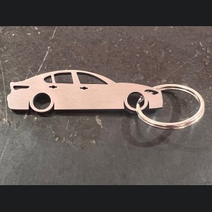 Alfa Romeo Giulia Keychain - silhouette design