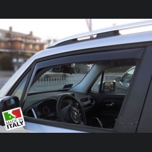 Jeep Renegade Side Window Air Deflectors - Front + Rear Set - Mini 
