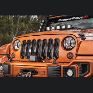 Jeep Wrangler JK - RUG Grille Inserts