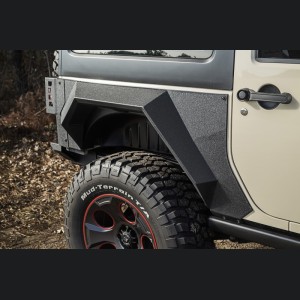 Jeep Wrangler JK XHD Armor Fender Kit - Rear 