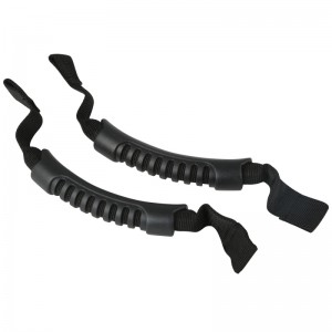 Jeep Wrangler JK Back of Front Seat Mount Grab Handles - Black