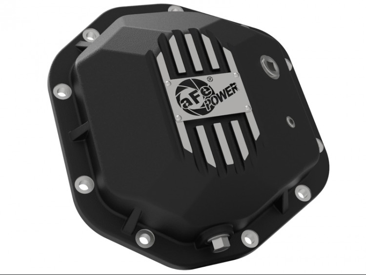 Jeep Wrangler JK Diff Cover - Front & Rear - aFe - Pro Series - Black ...