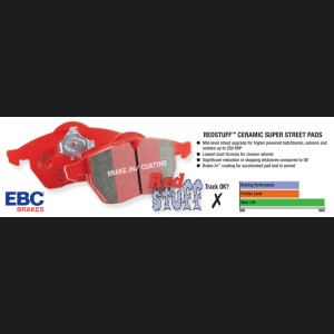 BMW M3 Brake Pads - EBC - Redstuff - '87-'91