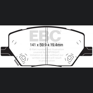 Jeep Renegade - EBC Yellowstuff Brake Pad Sets