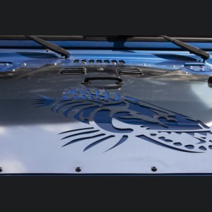 Jeep Wrangler JK - FBO Hood Louver